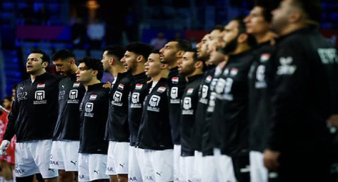 منتخب اليد يرتدى الزى الأسود أمام سلوفينيا فى بطولة العالم الليلة