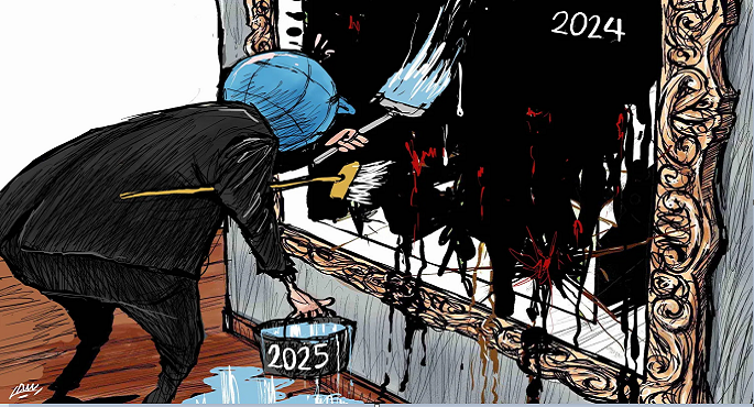 العالم يحاول تخطي ما حدث في 2024