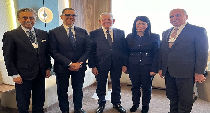 الرئيس العراقى يستقبل وزيرة التخطيط والتنمية الاقتصادية والتعاون الدولى خلال فعاليات منتدى دافوس