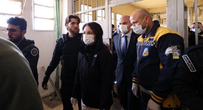 وزيرا خارجية فرنسا وألمانيا يزوران سجن صيدنايا قرب دمشق قبل لقاء الشرع