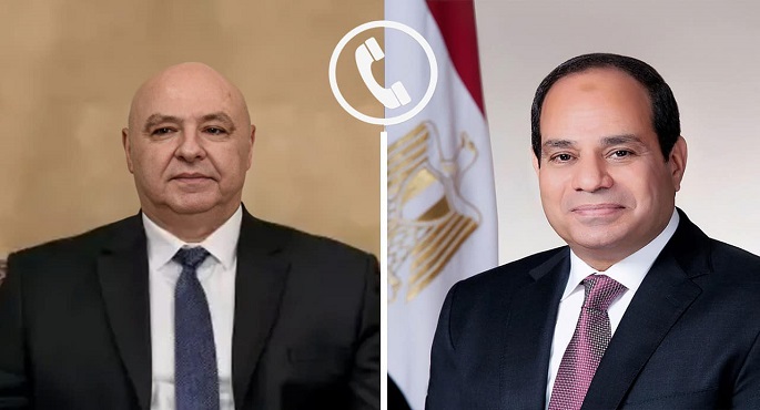 الرئيس السيسي يهنئ هاتفيا جوزيف عون على انتخابه رئيسا للبنان