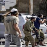 عشرات المستوطنين يهاجمون قرى فى الضفة الغربية