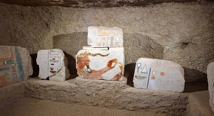 اكتشاف جزء من بقايا معبد للملكة حتشبسوت بالأقصر