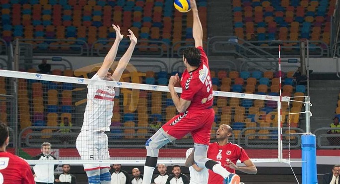 الأهلى يواجه الزمالك الليلة فى نهائى البطولة العربية للكرة الطائرة بقطر