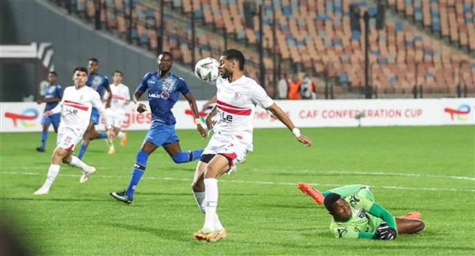 الزمالك يسقط بلاك بولز بثلاثية ويتأهل إلى ربع نهائي الكونفدرالية