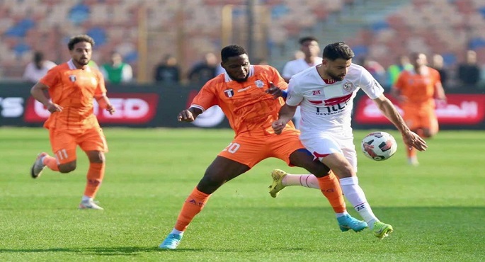 الزمالك يهزم أبو قير بهدفين ويتأهل لثمن نهائي كأس مصر