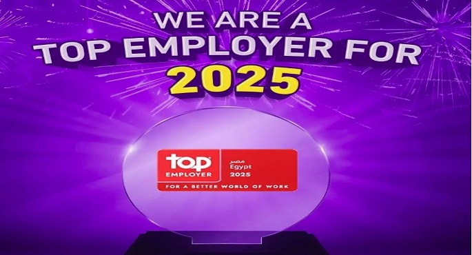 للمرة الثانية على التوالى .. المصرية للاتصالات تحصد جائزة أفضل بيئة عمل “Top Employer” لعام 2025