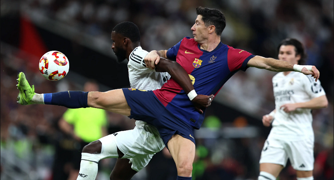 برشلونة يسحق ريال مدريد بخماسية ويتوج بالسوبر الإسباني