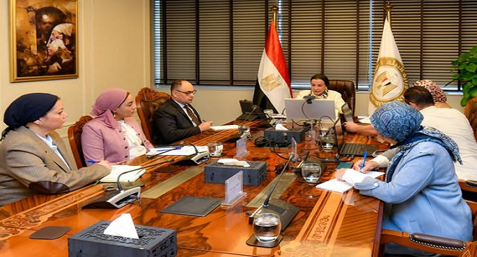 بالصور .. فؤاد تبحث مع نظيرها الأردنى التنسيق لاجتماع الهيئة الاقليمية للمحافظة على بيئة البحر الأحمر