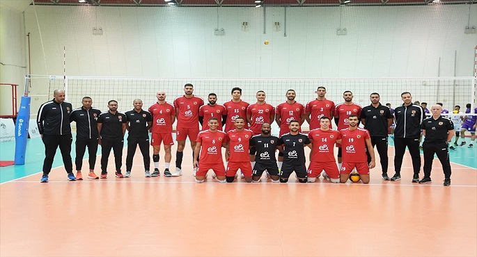 الأهلى يفوز على الشرطة القطرى 3-1 فى البطولة العربية للكرة الطائرة