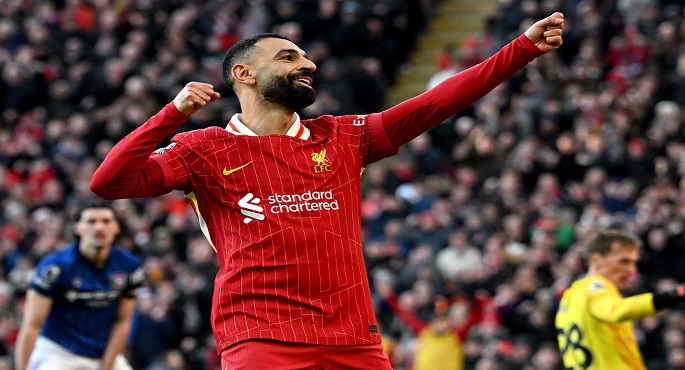 محمد صلاح يحتل المركز الـ 18 فى قائمة أفضل الأجنحة بتاريخ كرة القدم