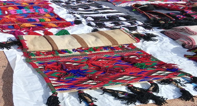 مشغولات تراثية نادرة تزين مهرجان الهجن بشرم الشيخ