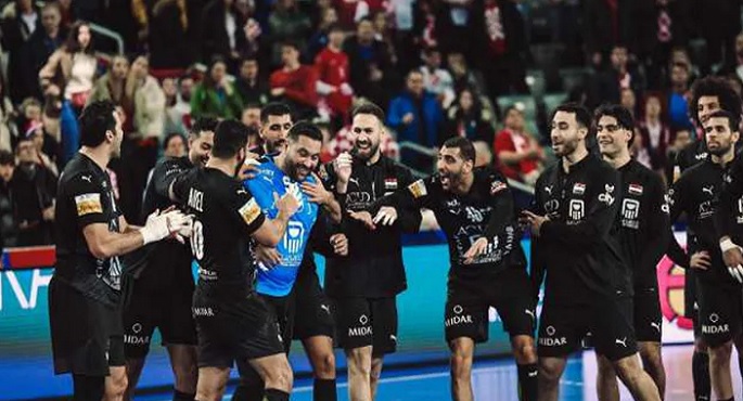 منتخب يد مصر يهزم سلوفينيا ويضع قدما في الدور ربع النهائي من بطولة العالم