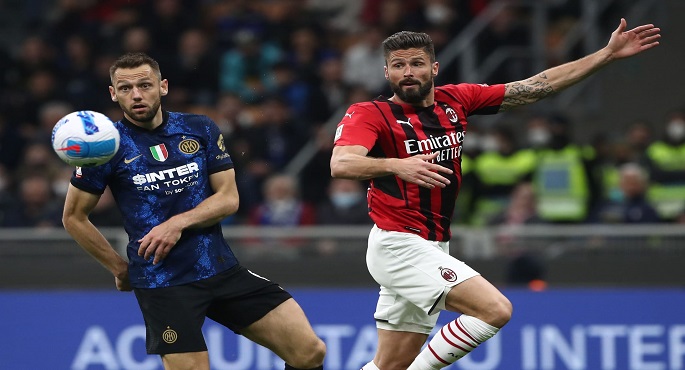 ديربي ناري يجمع الإنتر ضد ميلان في نهائى كأس السوبر الإيطالي الليلة