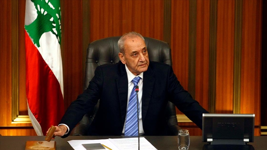 رئيس مجلس النواب اللبناني يدعو لعقد جلسة عامة الخميس لانتخاب رئيس للبلاد