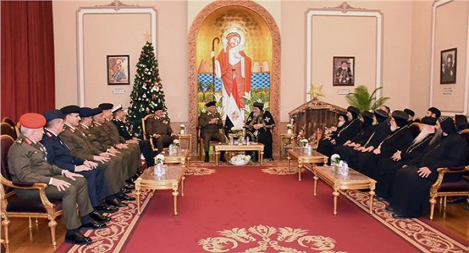وزير الدفاع: مصر ستظل بنسيجها الوطنى نموذجاً فريداً وموطناً للأديان والتسامح