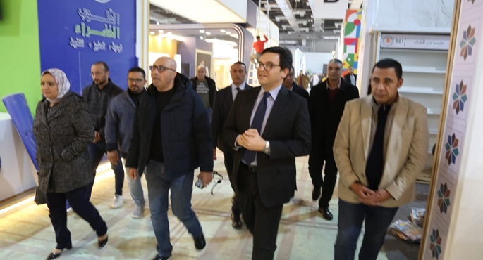 وزير الثقافة يتفقد التجهيزات النهائية لمعرض القاهرة الدولى للكتاب وترتيبات إطلاق مبادرة “المليون كتاب” وتطبيق “كتاب”