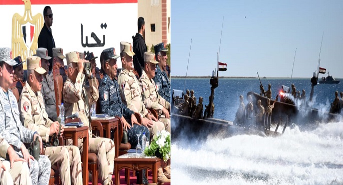 بالفيديو والصور .. وزير الدفاع والإنتاج الحربى يتفقد قاعدة البحر الأحمر البحرية
