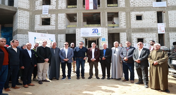 بالصور.. وزير الصحة ومحافظ المنوفية يتفقدان مشروع إنشاء مستشفى أشمون العام الجديد