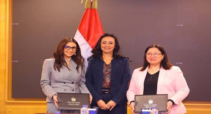بالصور.. وزيرة التضامن تشهد توقيع بروتوكول تعاون مع مؤسسة ساويرس للتنمية الاجتماعية