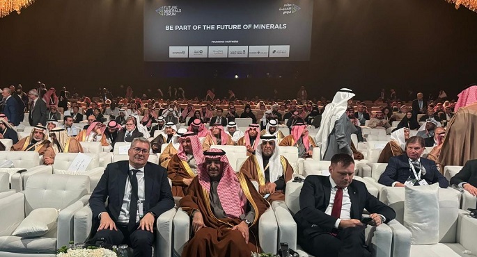 وزﯾﺮ البترول يشارك فى افتتاح مؤتمر التعدين الدولى بالرياض