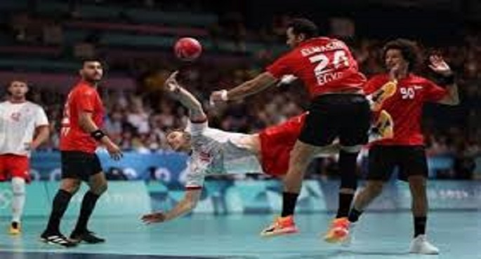 منتخب اليد في مواجهة رومانيا ببطولة إسبانيا الدولية