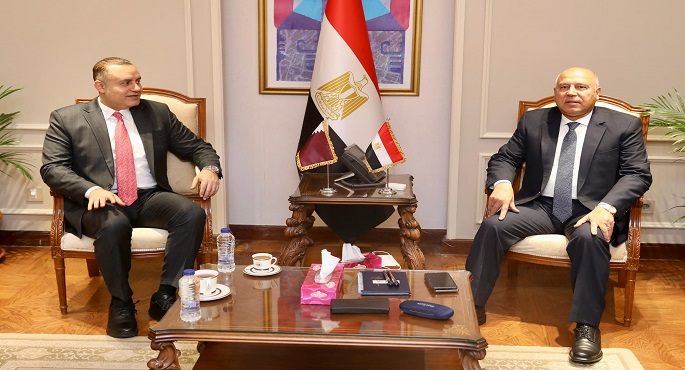 بالصور .. مصر وقطر تبحثان سبل تعزيز التعاون المشترك فى مجالى الصناعة والنقل