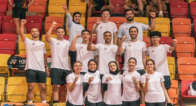 مصر تحصد برونزية الفرق المختلطة ببطولة إفريقيا للريشة الطائرة