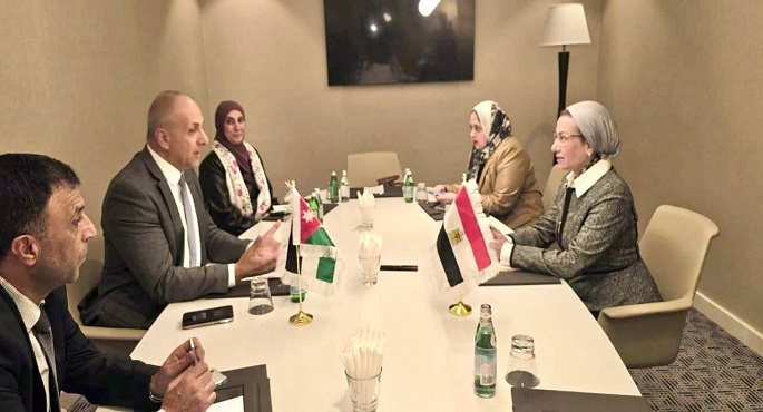 وزيرة البيئة تبحث مع نظيرها الأردنى مستجدات خطة عمل هيئة “برسجا” في ظل رئاسة مصر لها