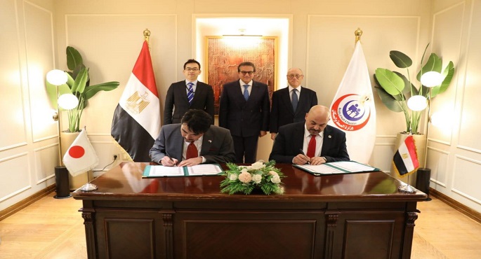 بالصور .. وزير الصحة يشهد توقيع اتفاقية تعاون بين مستشفى معهد ناصر ومستشفى يوكوسوكا كيوساي الياباني لتبادل الخبرات