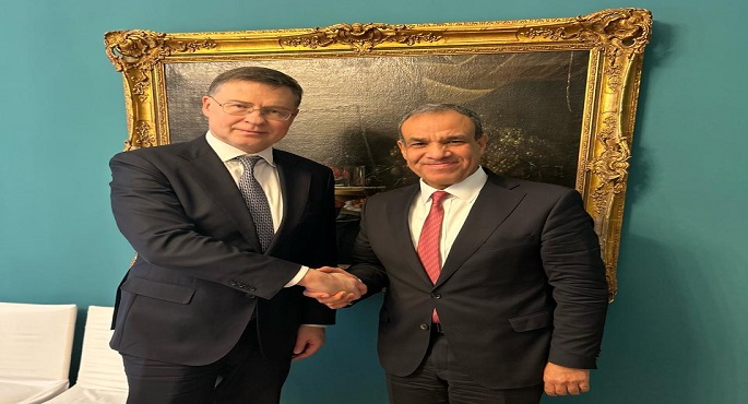 وزير الخارجية لـ “مفوض أوروبى”: الدولة مستمرة فى دعم القطاع الخاص وتشجيع الاستثمارات الأجنبية