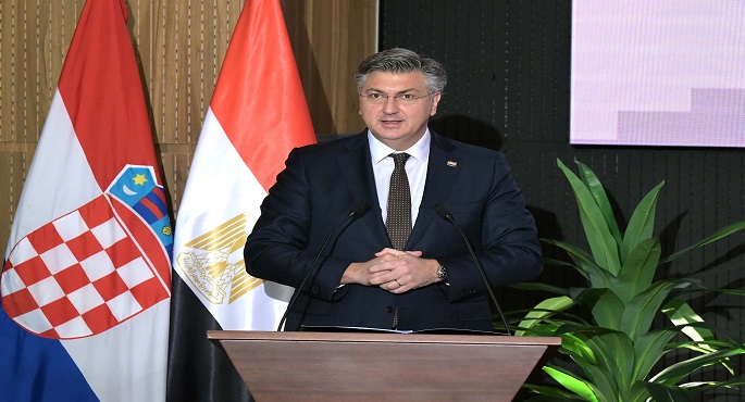 رئيس وزراء كرواتيا: ينبغي استغلال منتدى رجال الأعمال المصرى-الكرواتى لزيادة معدلات التجارة بين البلدين