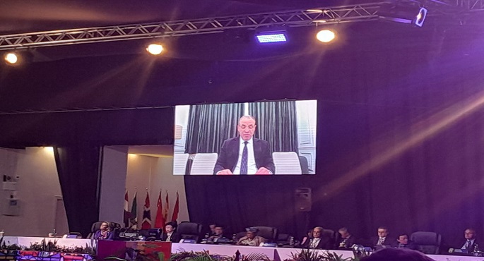 وزير الخارجية لـمجموعة العشرين : مصر تعمل مع الشركاء لتثبيت وقف إطلاق النار فى غزة