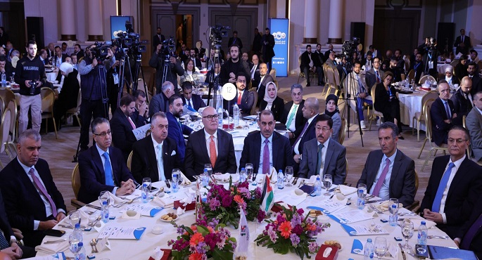 بدء أعمال المؤتمر الأردنى العراقى للاستثمار والطاقة والتمويل