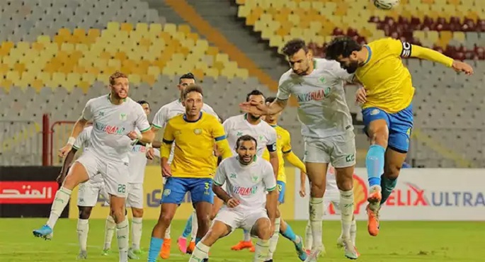 الإسماعيلى يتعادل مع المصرى سلبيا فى الدورى