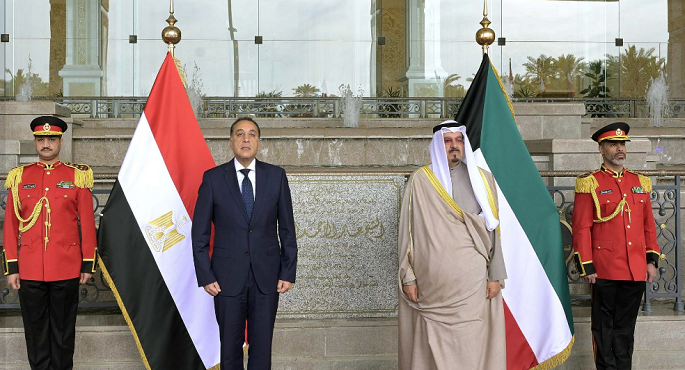 بالفيديو والصور .. مراسم استقبال رسمية لرئيس الوزراء فى الكويت قبل جلسة المباحثات الرسمية مع نظيره الكويتى
