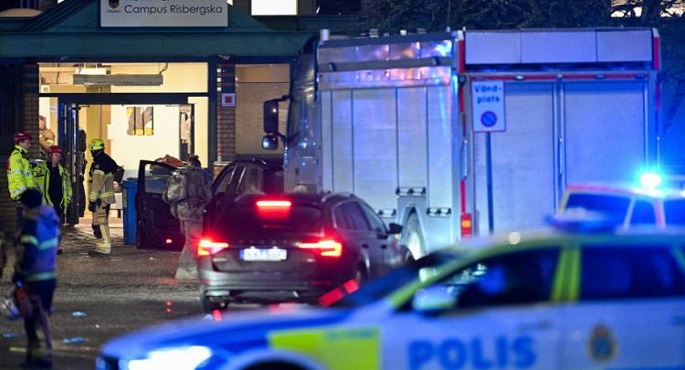 ارتفاع عدد ضحايا حادث إطلاق النار بمدرسة في السويد إلى 10 أشخاص