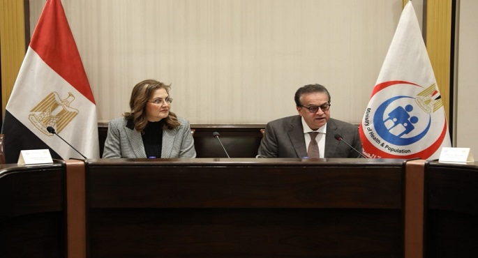 بالصور..وزير الصحة يدعو لتنسيق الجهود وتحقيق التكامل لدعم أهداف المشروع القومى للتنمية البشرية