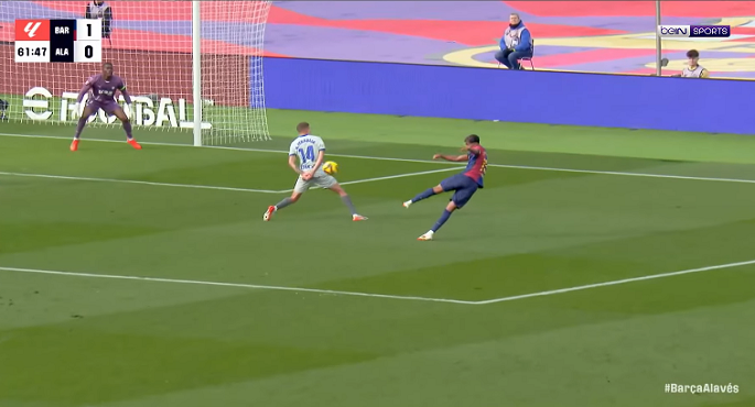 برشلونة يفوز على ديبورتيفو ألافيس بهدف نظيف بالليجا الإسبانية