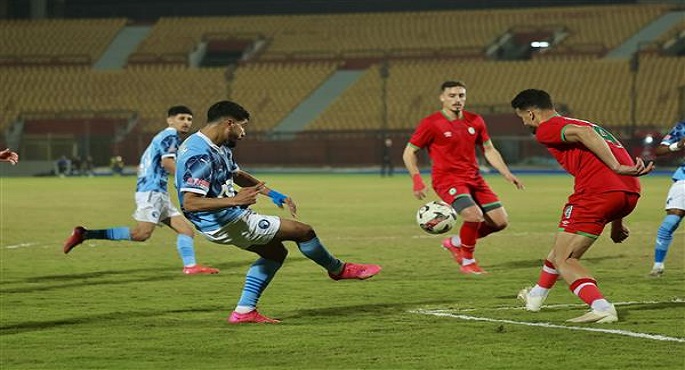 بيراميدز يفوز على مودرن سبورت بهدف ويستعيد صدارة الدورى