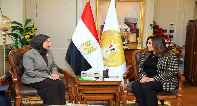 وزيرة التنمية المحلية تبحث مع سفيرة البحرين بالقاهرة مجالات التعاون المشترك