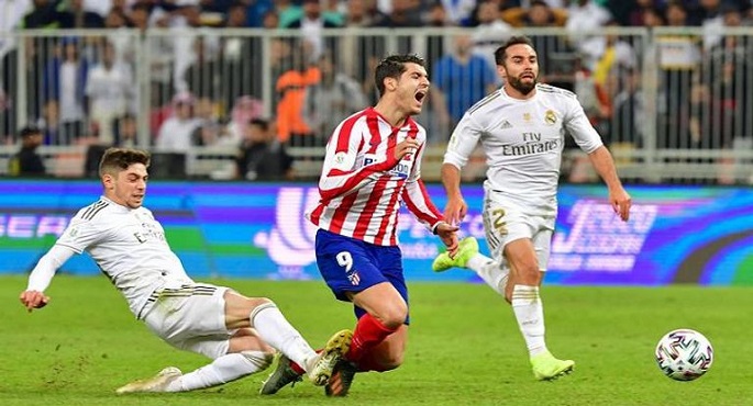 الريال يتحدى أتلتيكو فى ديربى مدريد النارى لخطف صدارة الليجا الإسبانى
