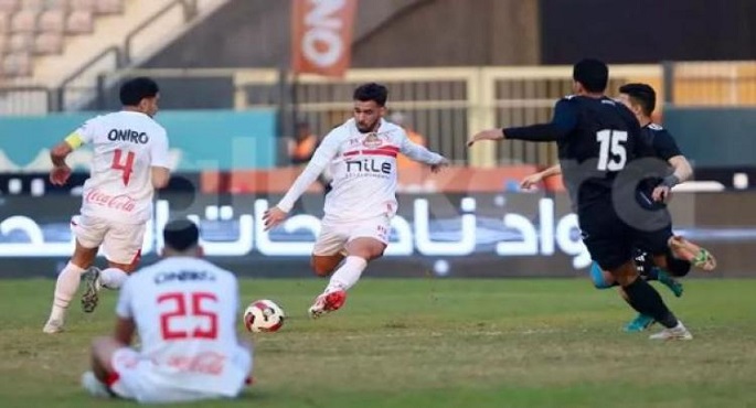 الزمالك يسقط فى فخ التعادل مع بتروجيت 1-1 فى الدورى