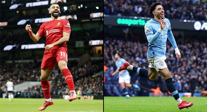 ليفربول يتحدى مانشستر سيتى فى أول مواجهة بين صلاح ومرموش بالدورى الإنجليزى