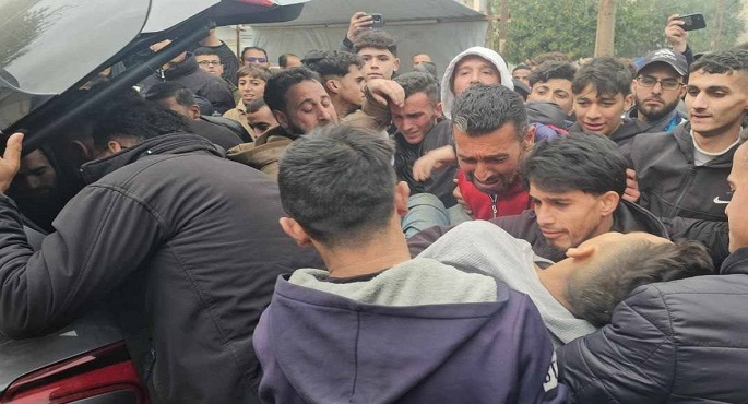 استشهاد 4 فلسطينيين برصاص الاحتلال الإسرائيلى فى قطاع غزة