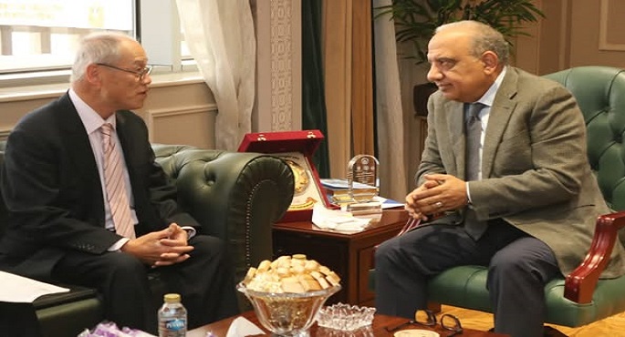بالصور.. وزير الكهرباء يبحث مع سفير اليابان بالقاهرة سبل دعم وتعزيز فرص الشراكة