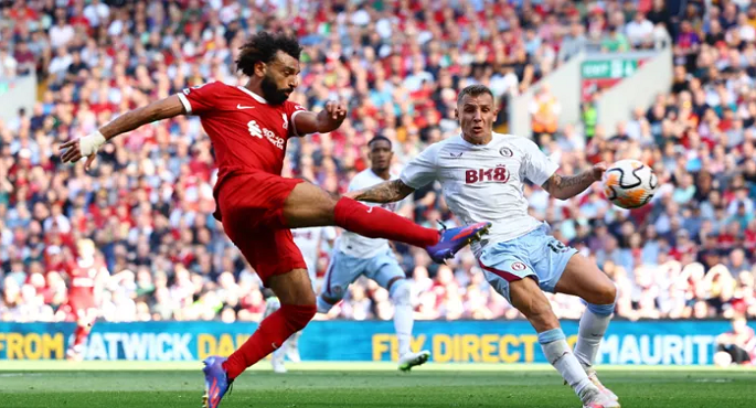 مواجهة قوية بين ليفربول وأستون فيلا بالدورى الإنجليزى