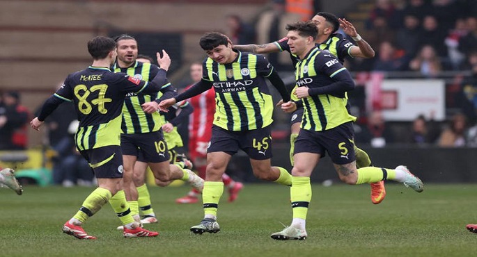 مانشستر سيتى يفوز على ليتون أورينت (2-1) ويصعد لدور الـ16 بكأس الاتحاد الانجليزى