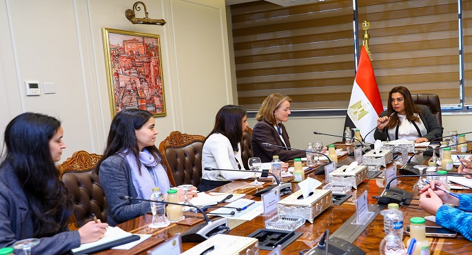 بالصور.. وزيرة التنمية المحلية تتابع مع وفد البنك الدولى ملفات التعاون الحالية والمستقبلية لتنمية الصعيد