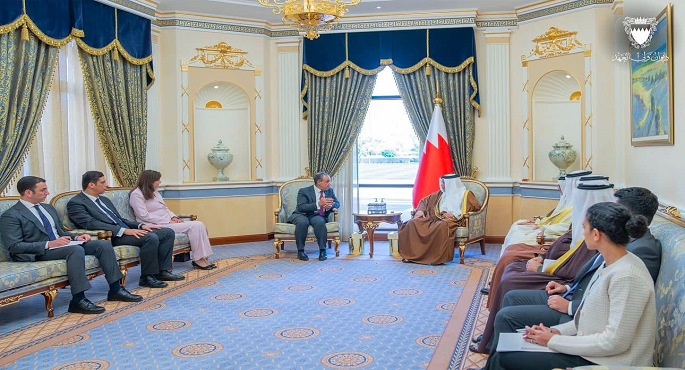 وزير الخارجية يؤكد لولى عهد البحرين حرص مصر على تذليل أى عقبات تواجه الاستثمارات